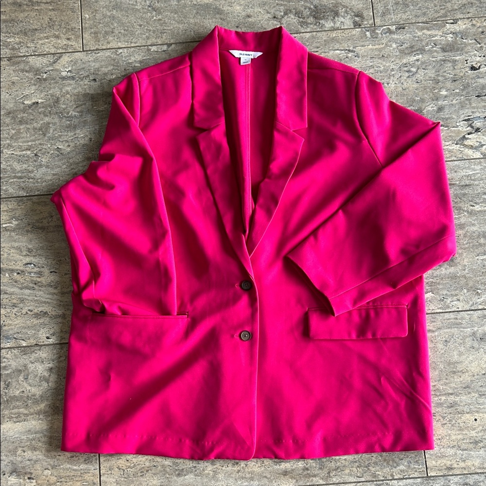 Old Navy Bright Pink Women's Blazer